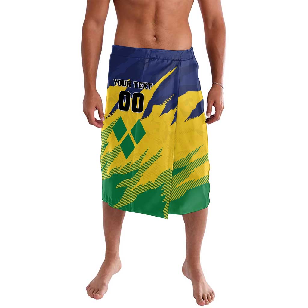 Custom Rugby Saint Vincent and the Grenadines Lavalava Go SVG Amazona Guildingii - Wonder Print Shop