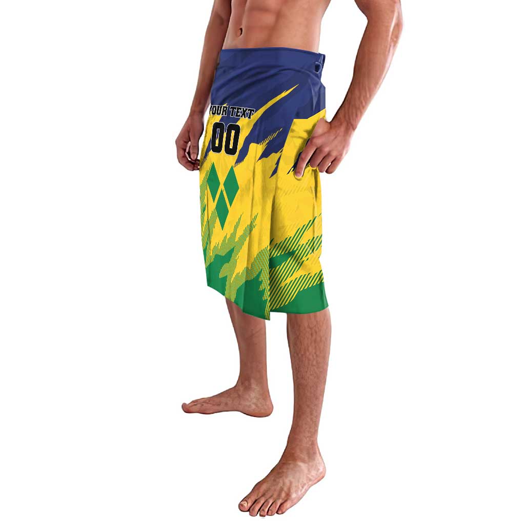 Custom Rugby Saint Vincent and the Grenadines Lavalava Go SVG Amazona Guildingii - Wonder Print Shop