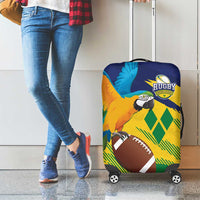 Rugby Saint Vincent and the Grenadines Luggage Cover Go SVG Amazona Guildingii - Wonder Print Shop