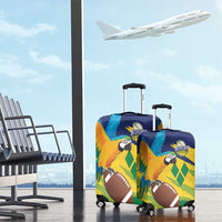Rugby Saint Vincent and the Grenadines Luggage Cover Go SVG Amazona Guildingii - Wonder Print Shop