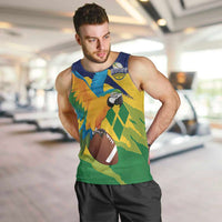 Custom Rugby Saint Vincent and the Grenadines Men Tank Top Go SVG Amazona Guildingii - Wonder Print Shop