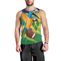 Custom Rugby Saint Vincent and the Grenadines Men Tank Top Go SVG Amazona Guildingii - Wonder Print Shop
