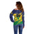 Custom Rugby Saint Vincent and the Grenadines Off Shoulder Sweater Go SVG Amazona Guildingii - Wonder Print Shop