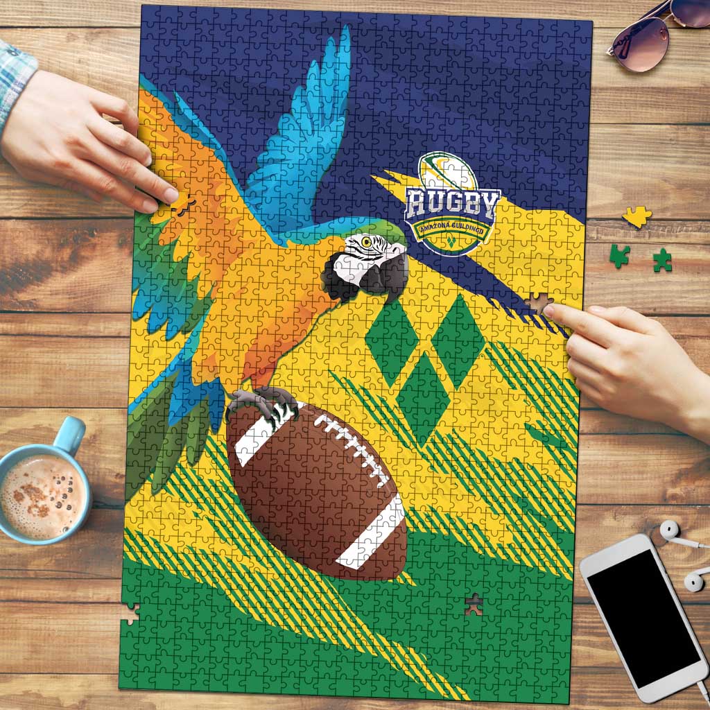 Rugby Saint Vincent and the Grenadines Puzzle Go SVG Amazona Guildingii - Wonder Print Shop