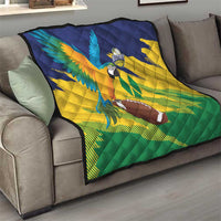 Rugby Saint Vincent and the Grenadines Quilt Go SVG Amazona Guildingii - Wonder Print Shop