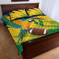 Rugby Saint Vincent and the Grenadines Quilt Bed Set Go SVG Amazona Guildingii - Wonder Print Shop