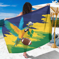 Rugby Saint Vincent and the Grenadines Sarong Go SVG Amazona Guildingii - Wonder Print Shop