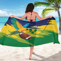 Rugby Saint Vincent and the Grenadines Sarong Go SVG Amazona Guildingii - Wonder Print Shop