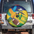 Rugby Saint Vincent and the Grenadines Spare Tire Cover Go SVG Amazona Guildingii - Wonder Print Shop