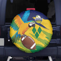 Rugby Saint Vincent and the Grenadines Spare Tire Cover Go SVG Amazona Guildingii - Wonder Print Shop