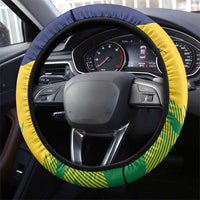 Rugby Saint Vincent and the Grenadines Steering Wheel Cover Go SVG Amazona Guildingii - Wonder Print Shop