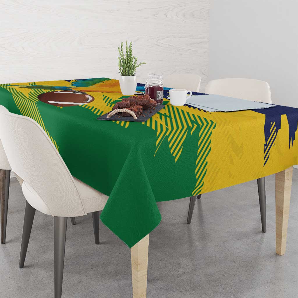 Rugby Saint Vincent and the Grenadines Tablecloth Go SVG Amazona Guildingii - Wonder Print Shop