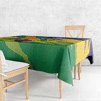 Rugby Saint Vincent and the Grenadines Tablecloth Go SVG Amazona Guildingii - Wonder Print Shop