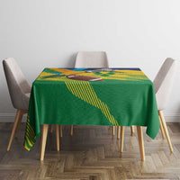 Rugby Saint Vincent and the Grenadines Tablecloth Go SVG Amazona Guildingii - Wonder Print Shop