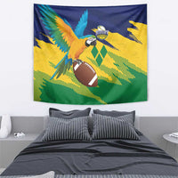Rugby Saint Vincent and the Grenadines Tapestry Go SVG Amazona Guildingii - Wonder Print Shop