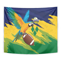 Rugby Saint Vincent and the Grenadines Tapestry Go SVG Amazona Guildingii - Wonder Print Shop