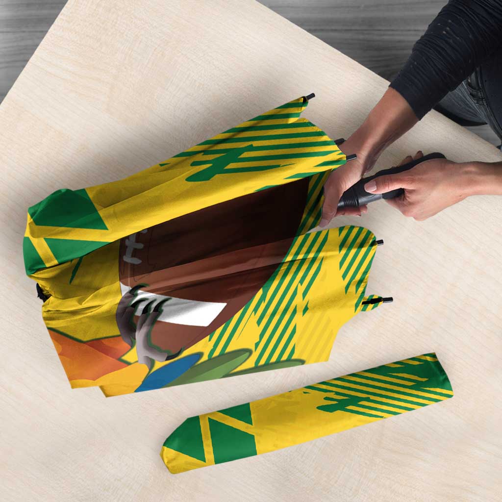 Rugby Saint Vincent and the Grenadines Umbrella Go SVG Amazona Guildingii - Wonder Print Shop