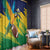 Rugby Saint Vincent and the Grenadines Window Curtain Go SVG Amazona Guildingii - Wonder Print Shop