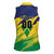 Custom Rugby Saint Vincent and the Grenadines Women Sleeveless Polo Shirt Go SVG Amazona Guildingii - Wonder Print Shop