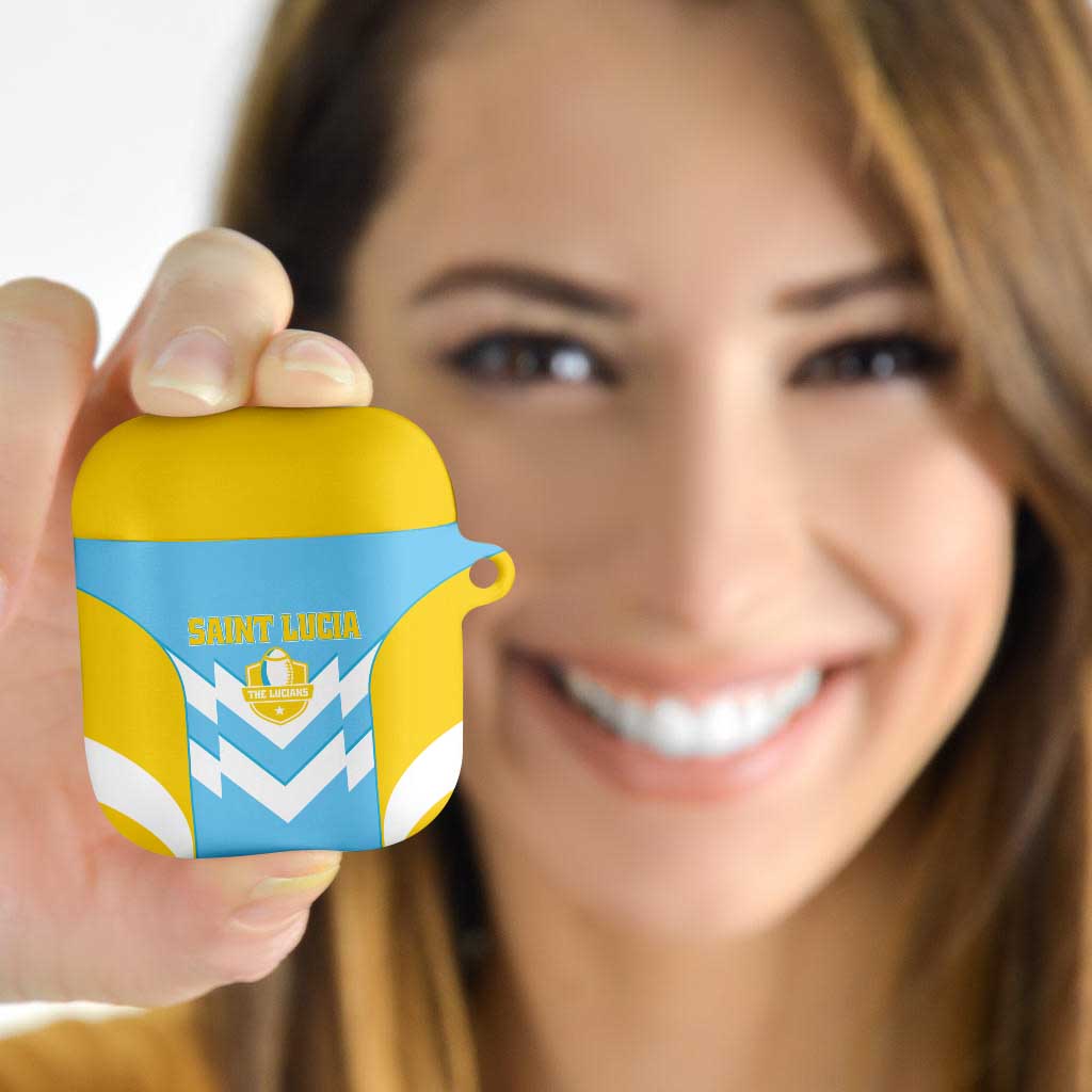 Rugby Saint Lucia AirPods Case The Lucian Go Champion - Wonder Print Shop