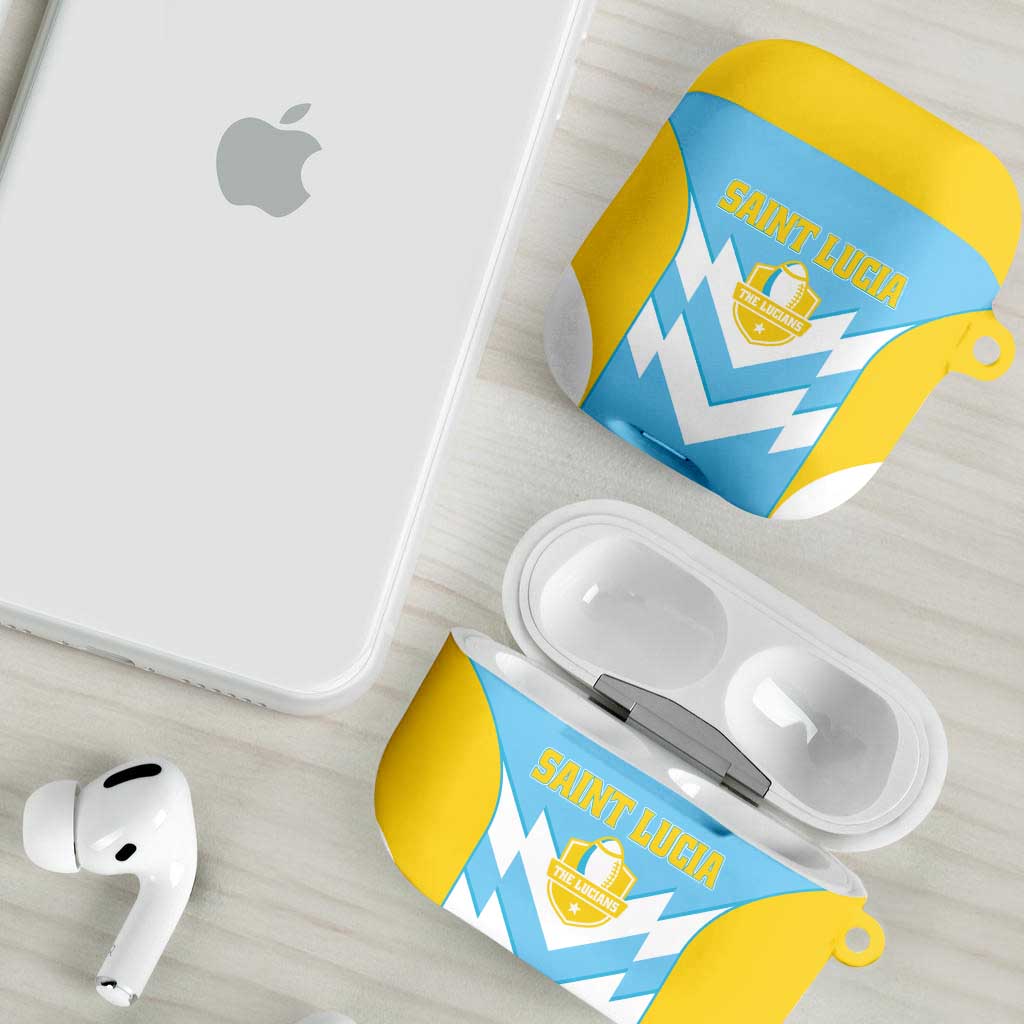 Rugby Saint Lucia AirPods Case The Lucian Go Champion - Wonder Print Shop