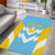 Rugby Saint Lucia Area Rug The Lucian Go Champion - Wonder Print Shop