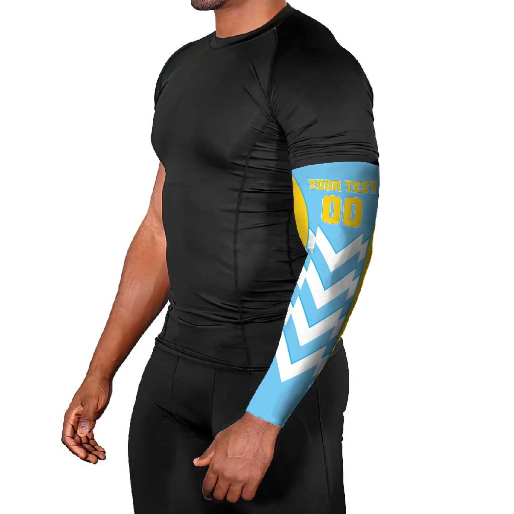 Custom Rugby Saint Lucia Arm Sleeves The Lucian Go Champion - Wonder Print Shop