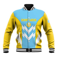 Custom Rugby Saint Lucia Baseball Jacket The Lucian Go Champion - Wonder Print Shop