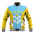 Custom Rugby Saint Lucia Baseball Jacket The Lucian Go Champion - Wonder Print Shop