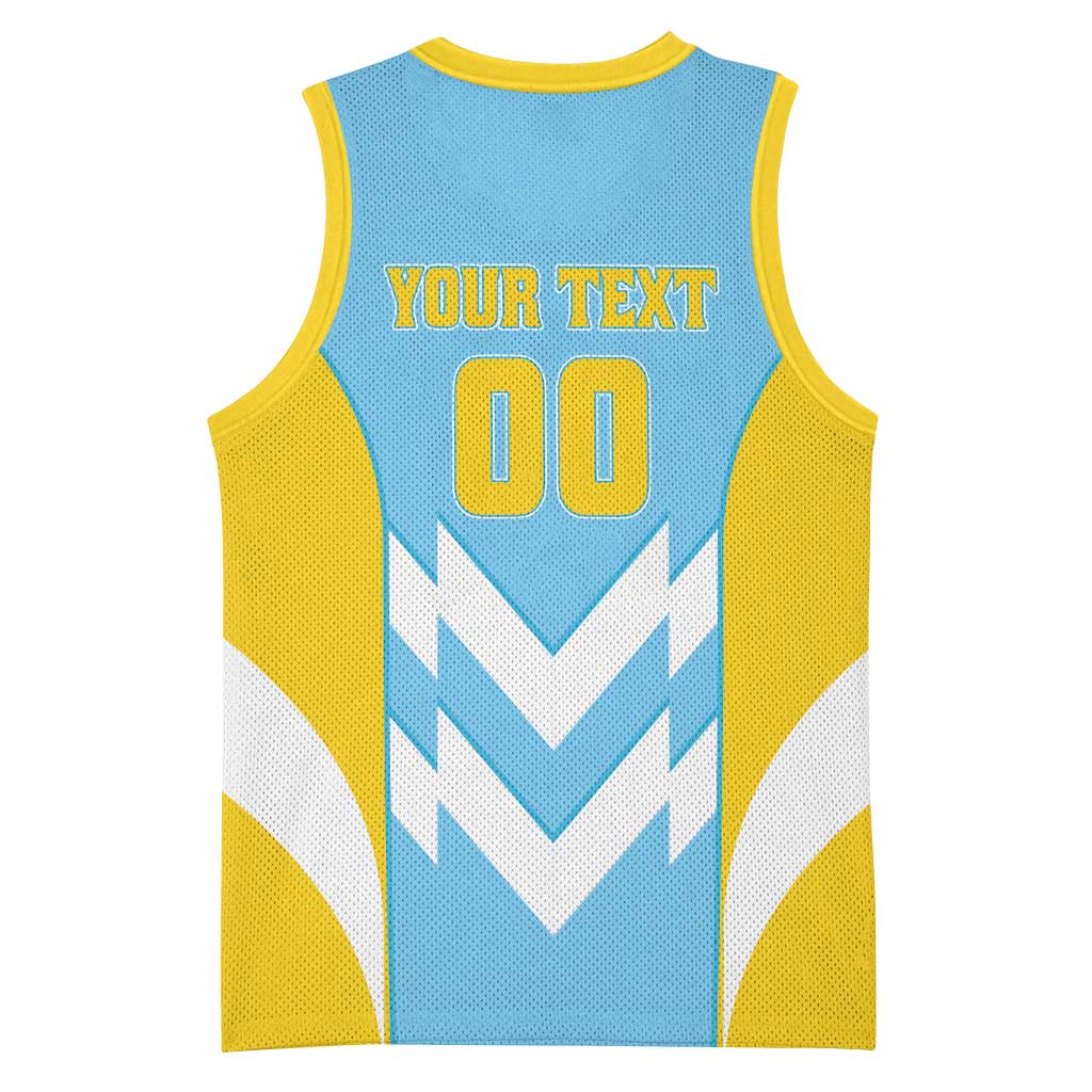 Custom Rugby Saint Lucia Basketball Jersey The Lucian Go Champion - Wonder Print Shop