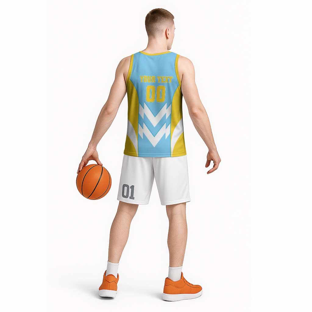 Custom Rugby Saint Lucia Basketball Jersey The Lucian Go Champion - Wonder Print Shop