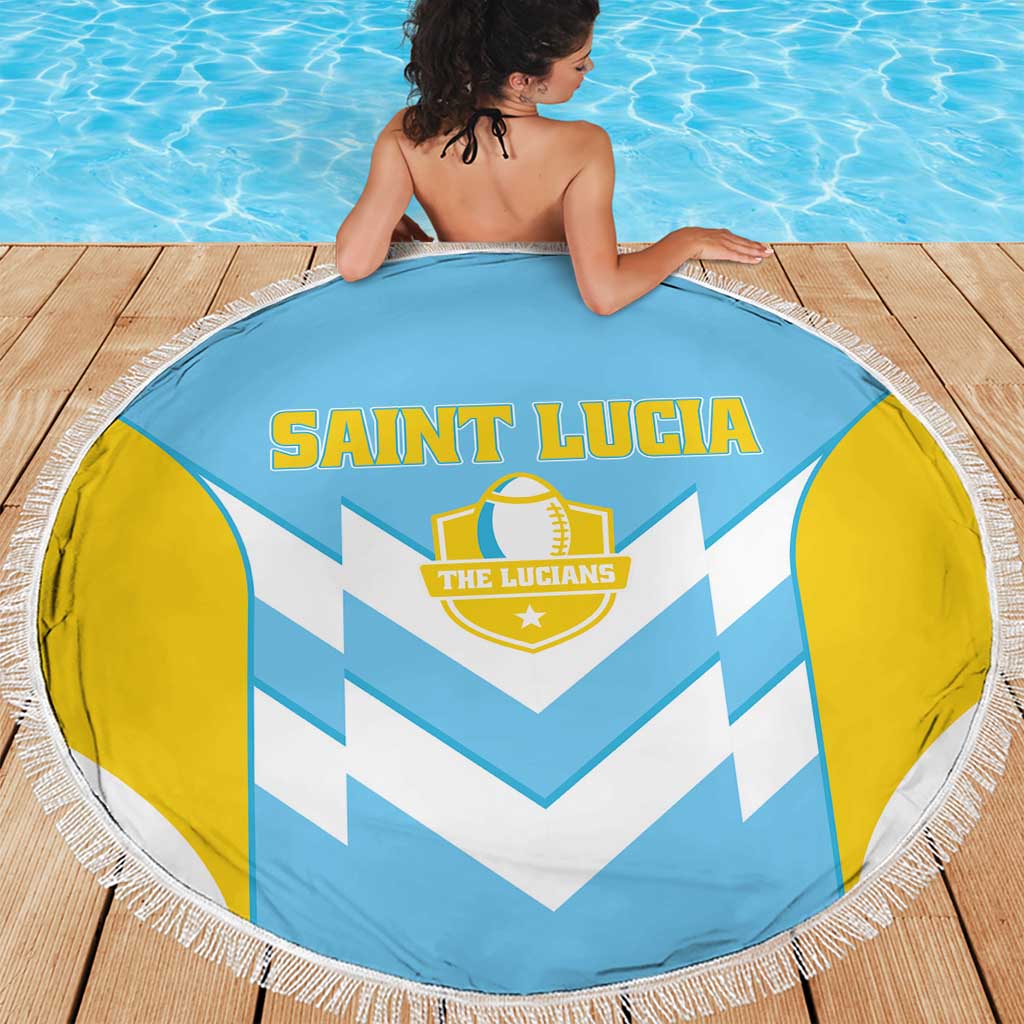 Rugby Saint Lucia Beach Blanket The Lucian Go Champion - Wonder Print Shop