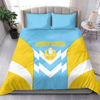 Rugby Saint Lucia Bedding Set The Lucian Go Champion - Wonder Print Shop