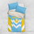 Rugby Saint Lucia Bedding Set The Lucian Go Champion - Wonder Print Shop