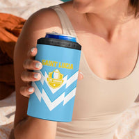 Custom Rugby Saint Lucia 4 in 1 Can Cooler Tumbler The Lucian Go Champion - Wonder Print Shop