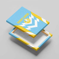 Rugby Saint Lucia Canvas Wall Art The Lucian Go Champion - Wonder Print Shop