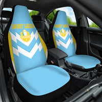 Rugby Saint Lucia Car Seat Cover The Lucian Go Champion - Wonder Print Shop