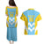 Custom Rugby Saint Lucia Couples Matching Puletasi and Hawaiian Shirt The Lucian Go Champion - Wonder Print Shop