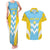 Custom Rugby Saint Lucia Couples Matching Tank Maxi Dress and Hawaiian Shirt The Lucian Go Champion - Wonder Print Shop