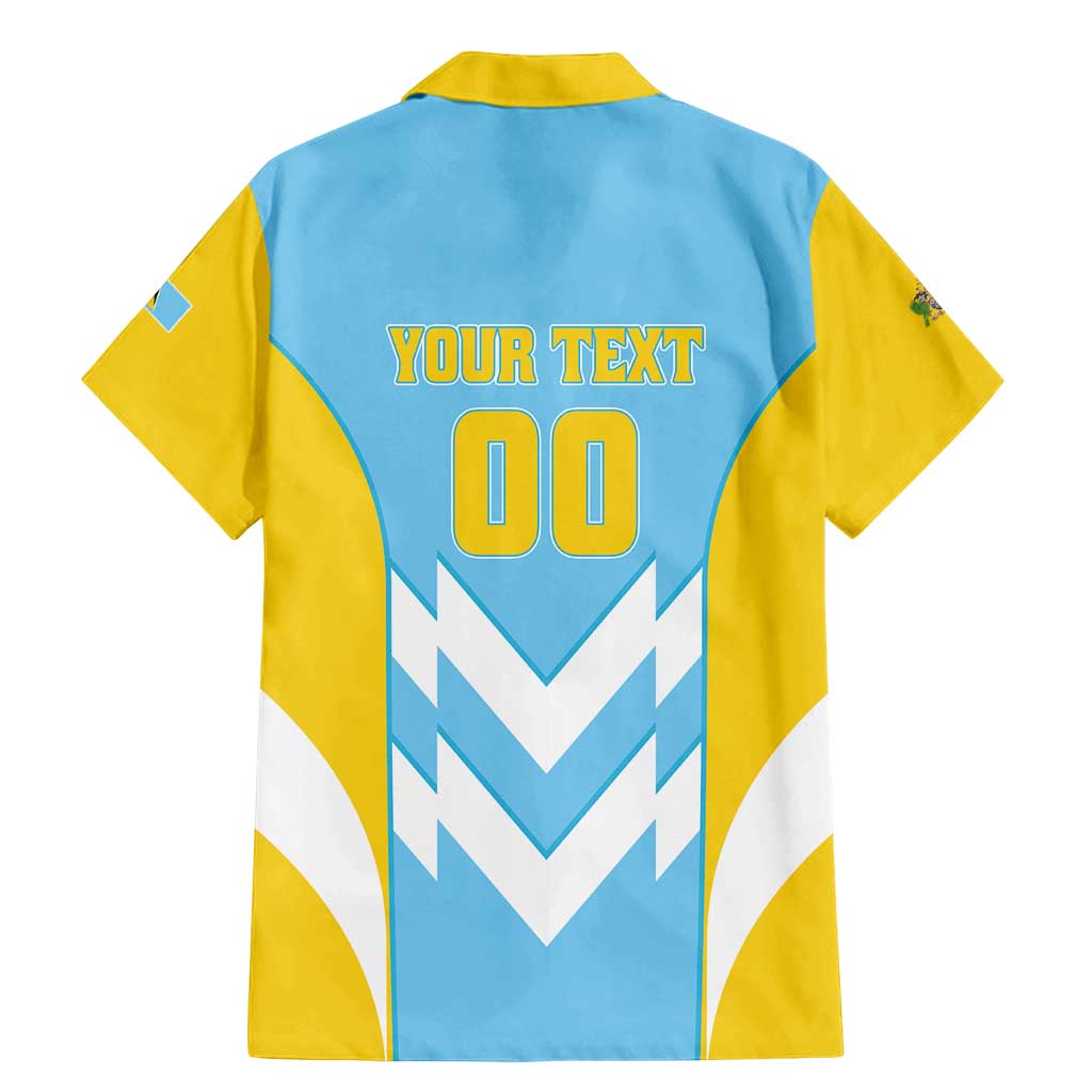 Custom Rugby Saint Lucia Family Matching Mermaid Dress and Hawaiian Shirt The Lucian Go Champion - Wonder Print Shop