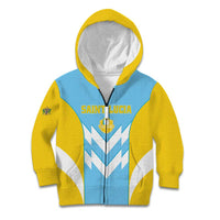 Custom Rugby Saint Lucia Kid Hoodie The Lucian Go Champion - Wonder Print Shop