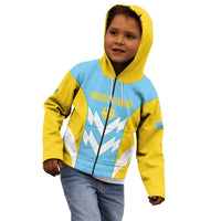 Custom Rugby Saint Lucia Kid Hoodie The Lucian Go Champion - Wonder Print Shop