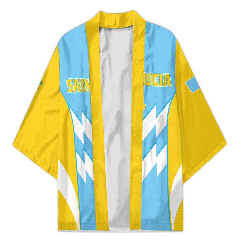 Custom Rugby Saint Lucia Kimono The Lucian Go Champion - Wonder Print Shop