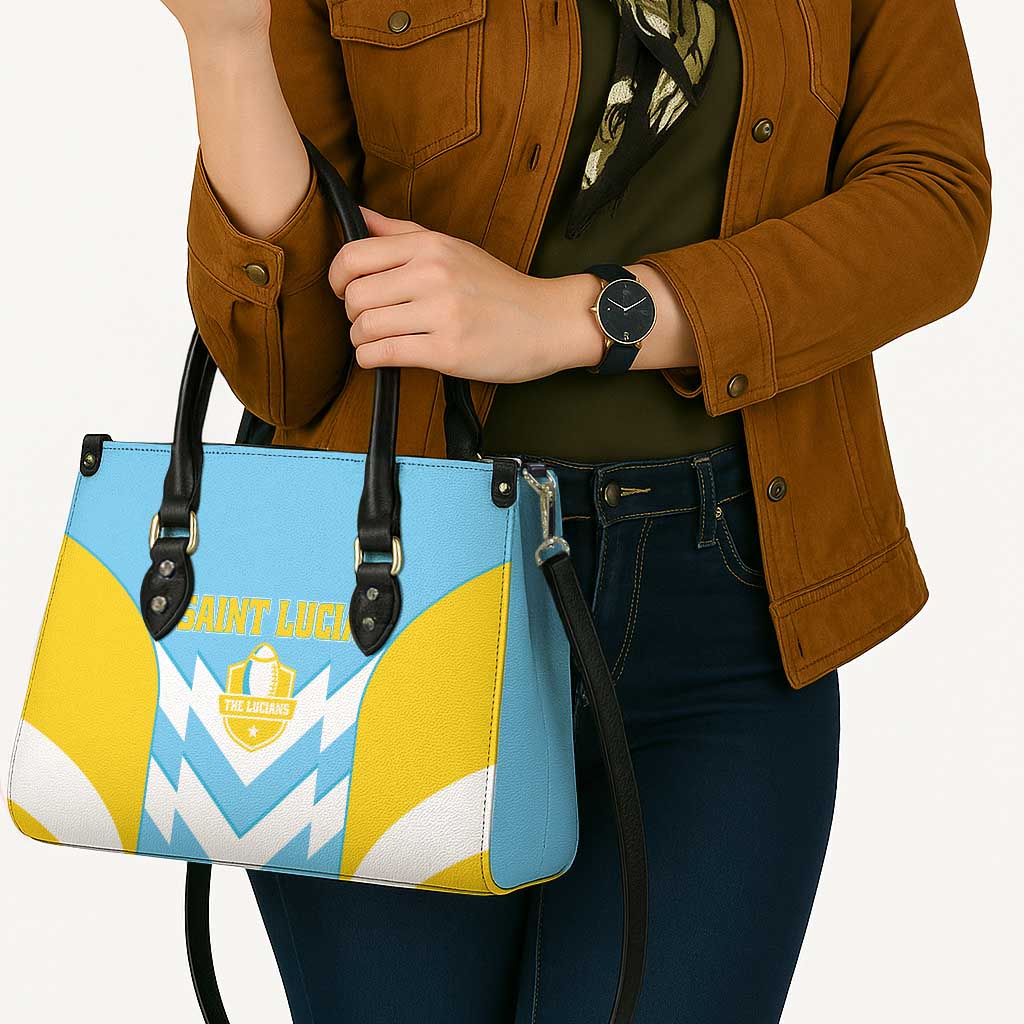 Rugby Saint Lucia Leather Bag The Lucian Go Champion - Wonder Print Shop