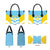 Rugby Saint Lucia Leather Bag The Lucian Go Champion - Wonder Print Shop