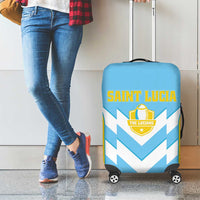 Rugby Saint Lucia Luggage Cover The Lucian Go Champion - Wonder Print Shop