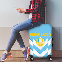 Rugby Saint Lucia Luggage Cover The Lucian Go Champion - Wonder Print Shop