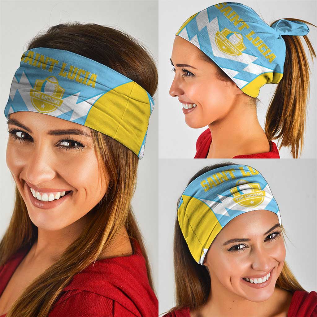 Rugby Saint Lucia Neck Gaiter The Lucian Go Champion - Wonder Print Shop