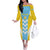 Custom Rugby Saint Lucia Off The Shoulder Long Sleeve Dress The Lucian Go Champion - Wonder Print Shop