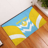 Rugby Saint Lucia Rubber Doormat The Lucian Go Champion - Wonder Print Shop